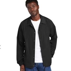 New Era Men's Black Jacket Size M